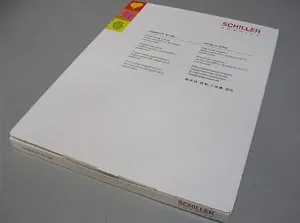 Diagnostic Recording Paper Schiller™ Thermal Paper Z-Fold Red Grid