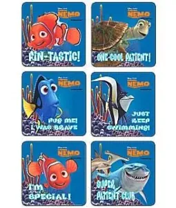 Kids Love Stickers® 75 per Unit Finding Nemo Sticker