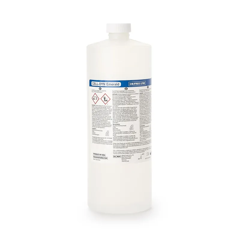 Reagent Cell-Dyn® Hematology Lyse For Cell-Dyn Emerald Analyzer 960 mL