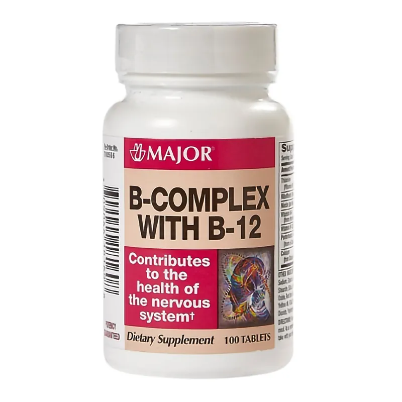 Multivitamin Supplement Major® Vitamin B1 / Vitamin B2 / Vitamin B6 / Vitamin B12 / Calcium 3 mg - 2 mg - 1 mg - 5 mcg - 37 mg Strength Tablet 1,000 per Bottle