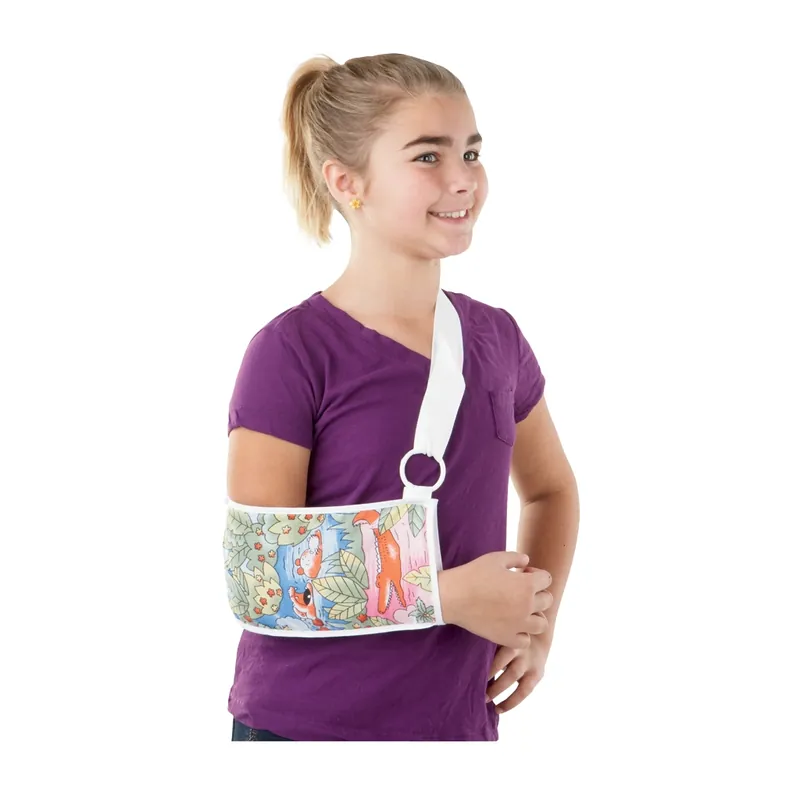 Shoulder Sling Breg® X-Small Cotton Hook and Loop Closure Left or Right Arm