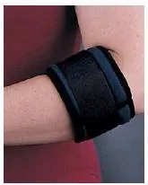 Elbow Support Comfor™ One Size Fits Most Loop and Lock Closure Tennis Left or Right Elbow Black