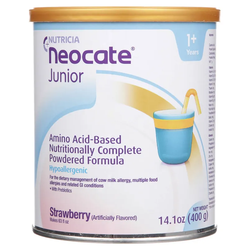 Pediatric Oral Supplement Neocate® Junior with Prebiotics 14.1 oz. Can Powder Amino Acid Food Allergies