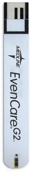Blood Glucose Test Strips EvenCare® G2® 50 Strips per Pack