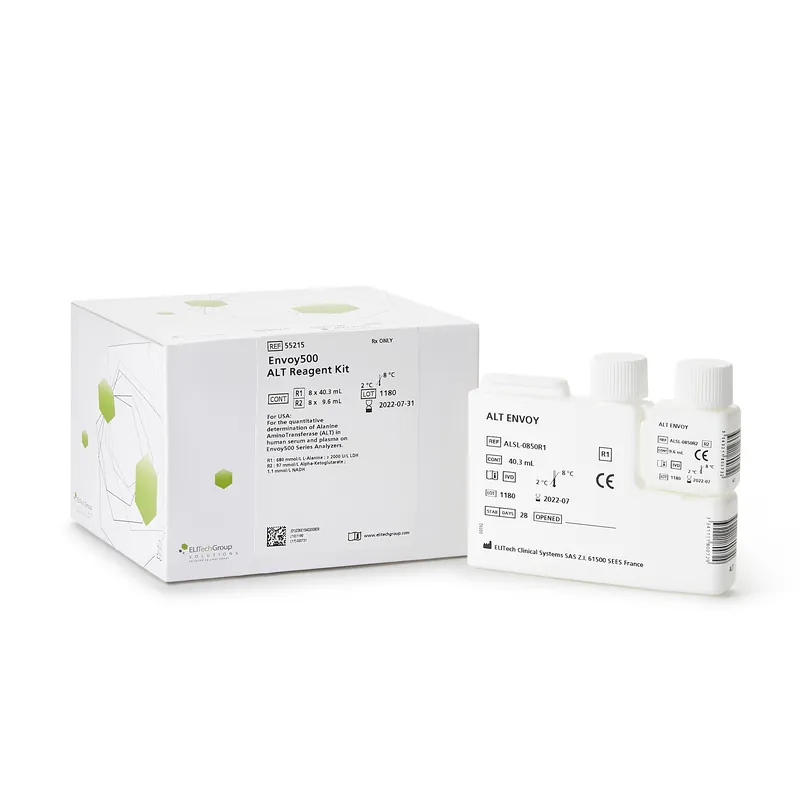 Reagent Kit Envoy® 500 Hepatic / General Chemistry Alanine Aminotransferase (ALT) For Envoy 500 Chemistry System 1,200 Tests 8 X 36 mL