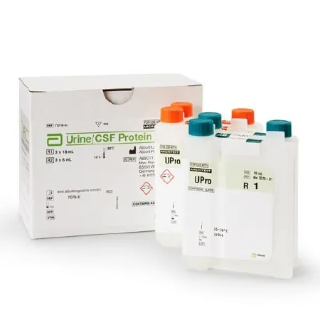 Reagent Architect™ Metabolic Immunoassay Urine / Cerebrospinal Fluid (CSF) Protein For Architect c16000 / c4000 / c4100 / c8000 / ci16200 / ci8200 Analyzers 209 Tests
