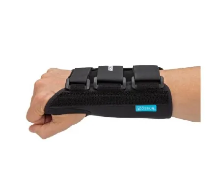 Wrist Brace Ossur® Formfit® Aluminum / Cotton / Polyester Right Hand Black Medium