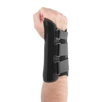 Wrist Brace Ossur® Formfit® Aluminum / Cotton / Polyester Left Hand Black X-Small