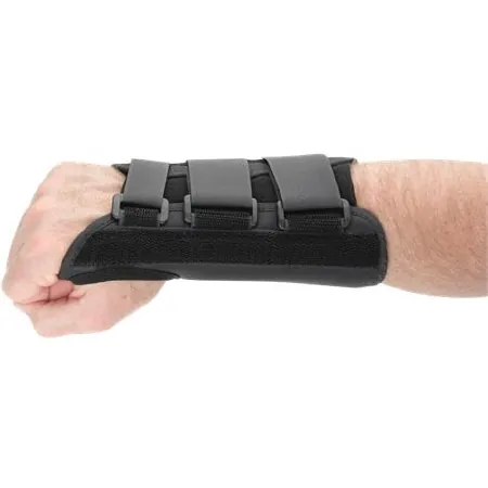Wrist Brace Ossur® Formfit® Aluminum / Cotton / Polyester Left Hand Black Small