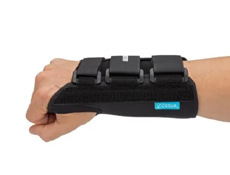 Wrist Brace Ossur® Formfit® Aluminum / Cotton / Polyester Left Hand Black Medium
