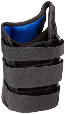 Wrist Brace ProCare® ComfortFORM™ Aluminum / Foam / Spandex Left Hand Black Large