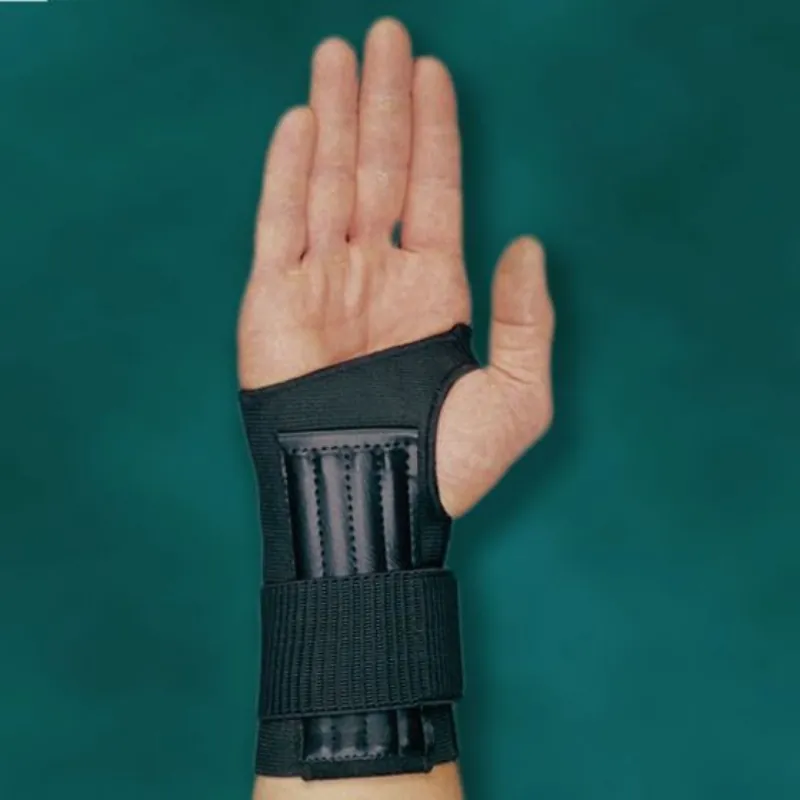 Wrist Support Ambiflex Low Profile Elastic Left or Right Hand Black Small
