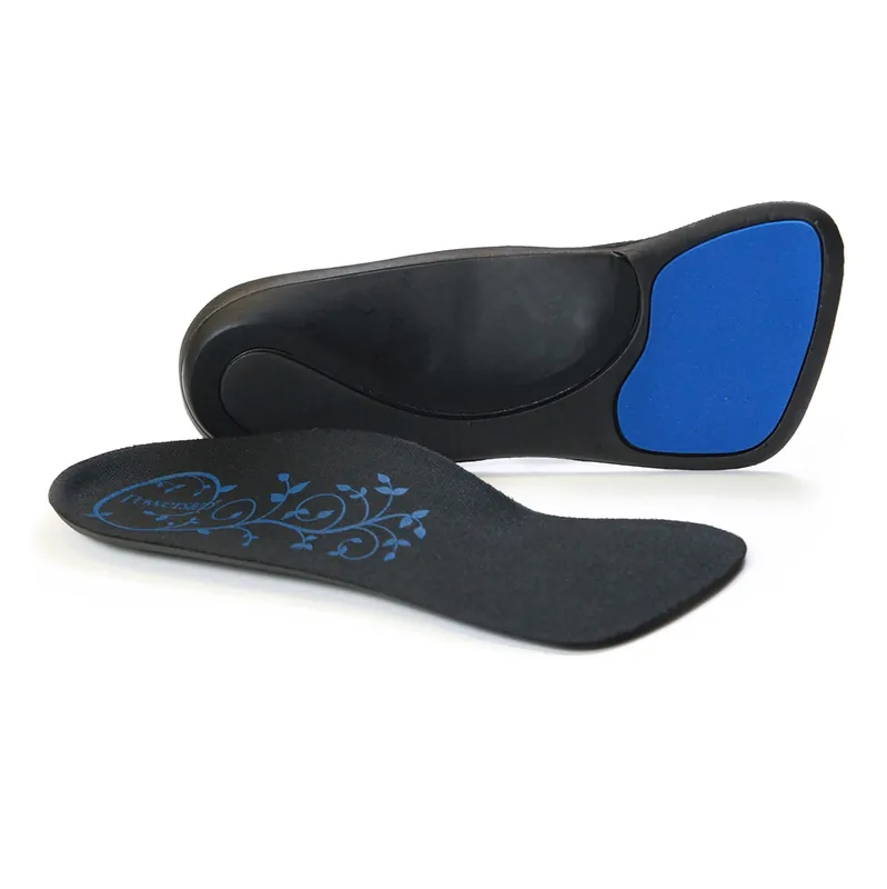 Powerstep® SlenderFit™ High Heel Orthotic Insole Medium Polypropylene / VCT® Foam Black / Blue Female 8 to 9