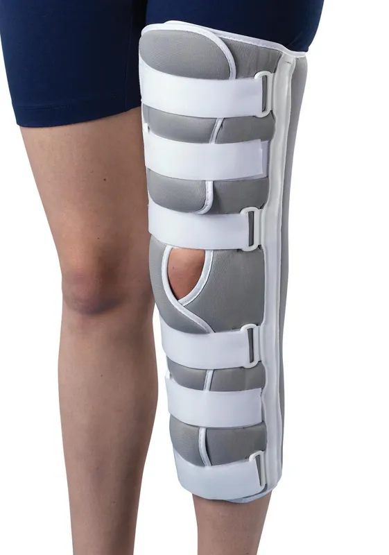 Knee Immobilizer Large 16 Inch Length Left or Right Knee