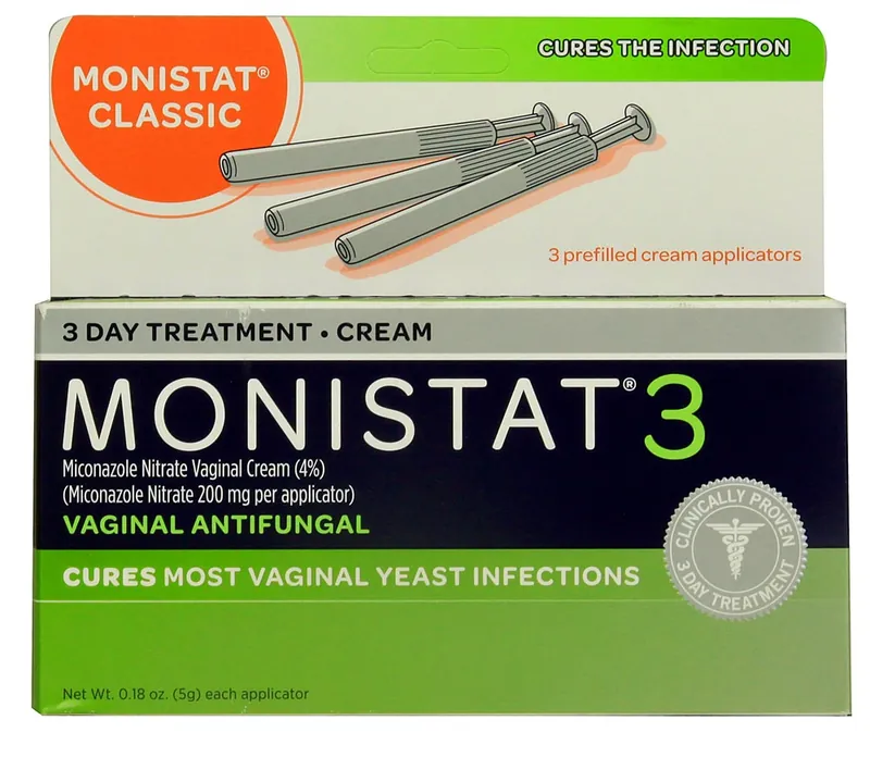 Vaginal Antifungal Monistat® 3 4% Strength Suppository 3 per Box Bottle