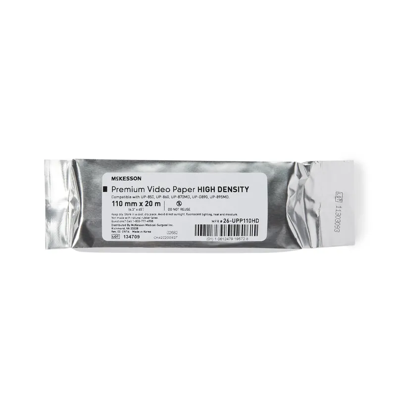 Media Recording Paper Premium Grade Paper 110 mm X 20 Meter Roll Without Grid