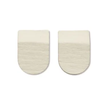 Hapad® Heel Pad One Size Fits Most Wool Felt Off White