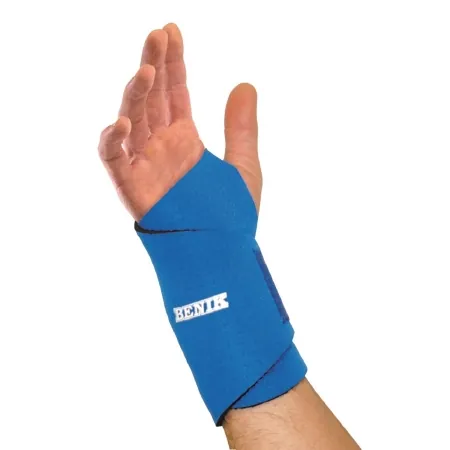 Wrist Support Benik® W-203 Wraparound Neoprene / Terry Cloth Left or Right Hand Blue One Size Fits Most