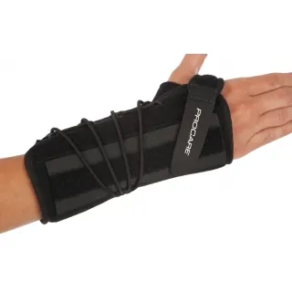 Wrist Brace ProCare® Quick-Fit® Foam / Nylon Left Hand Black One Size Fits Most